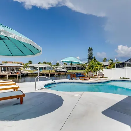 Luxury Apollo Beach Retreat With Private Pool And Dock